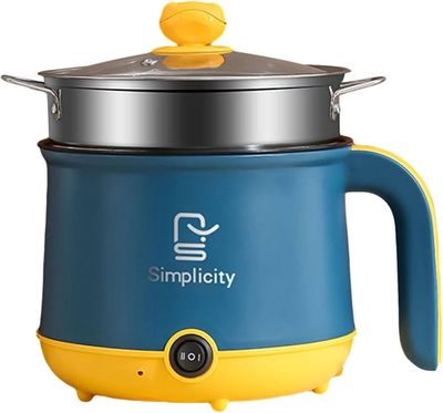 Electric Hot Pot 1 .8L MultiFunctional Portable Electric Cooker Non-stick_img_5