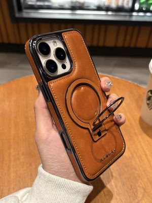 RMBMAX Brown Leather Stan Case_img_3