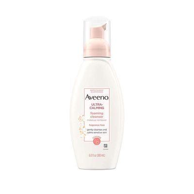 Aveeno Ultra-Calming Foaming Cleanser Makeup Remover_img_0