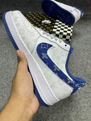 Nike Air Force 1 LV Denim Trắng Navy_img_2