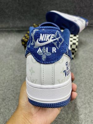 Nike Air Force 1 LV Denim Trắng Navy_img_3