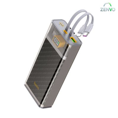 Hoco J104A 22.5W 20000mAh Fast Charging Power Bank with Built-in Cable_img_1
