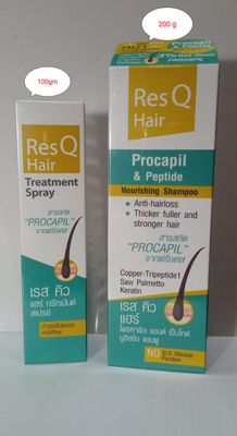 Res Q Hair Treatment ( Combo Pack), DHT Blocker Shampoo and Hair Tonic_img_0