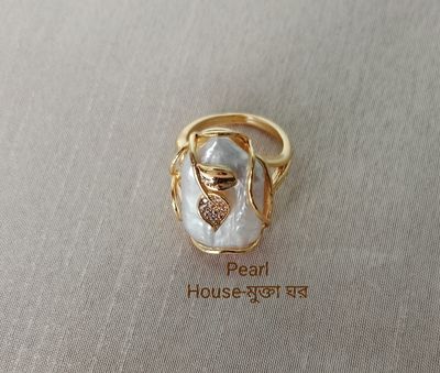 Pearl Adjustable Finger Ring_img_0