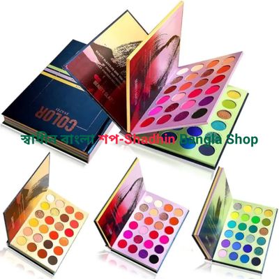 Professional Color Shades Eyeshadow Palette / Colorful Eyeshadow / Makeup Palette / Beauty Eyeshadow / Eye Makeup / Cosmetics - Shadhin Bangla Shop_img_2