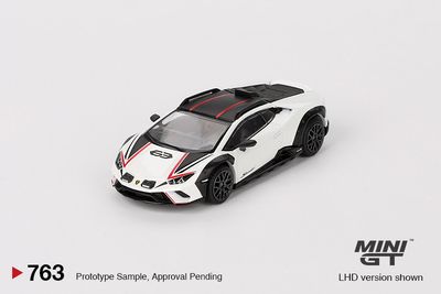 Mini GT 763 Lamborghini Huracán Sterrato Bianco Asopo_img_1