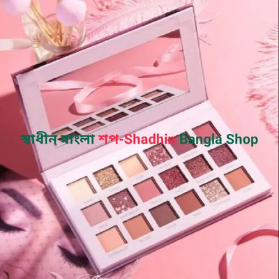 QIAOYAN Nude Eyeshadow Palette, যেখানে আছে 18টি ভিন্ন রঙের শেড (Matte + Shimmer)_img_2