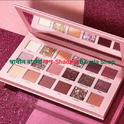 QIAOYAN Nude Eyeshadow Palette, যেখানে আছে 18টি ভিন্ন রঙের শেড (Matte + Shimmer)_img_3