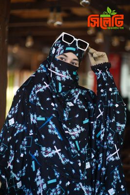Elegant Palazzo long Khimar Set_img_2