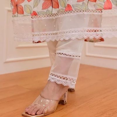 New Collection Ready Made Cotton Three Piece For Women Salwar Butter Orna Sifon_img_4