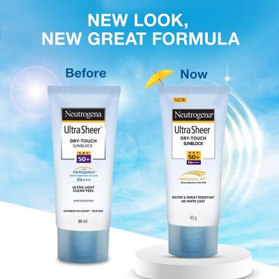 Neutrogena Ultra Sheer Dry Touch Sunblock SPF 50+ 80g_img_1