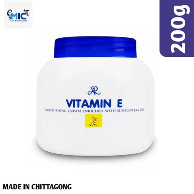 AR VITAMIN E MOISTURIZING CREAM ENRICHED WITH SUNFLOWER OIL 200G_img_0