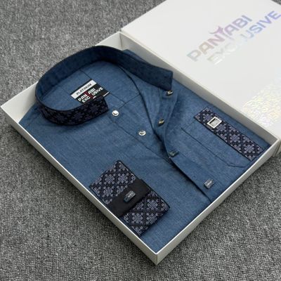 PREMIUM EMBROIDERY CONTAST PANJABI || 🩵✨_img_1