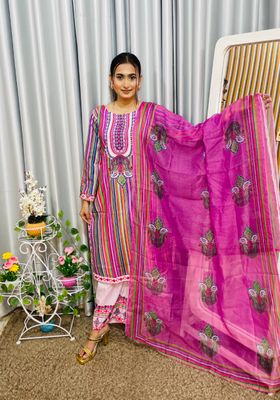 Purple-Pink Rainbow Magic Three Piece_img_0