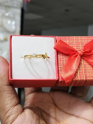 Butterfly and Dimond stone ring Colour guaranteed_img_1