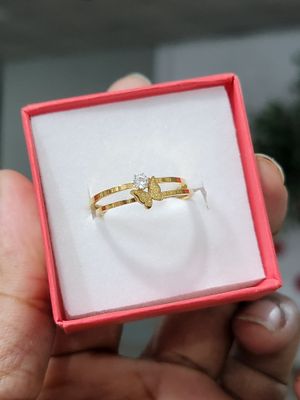 Butterfly and Dimond stone ring Colour guaranteed_img_0