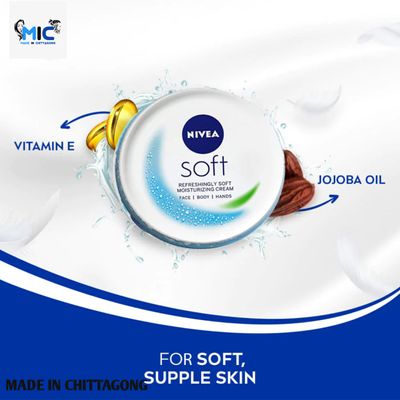 Nivea Soft Jar Moisturising Cream(50ml)_img_2
