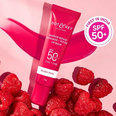 Dot & Key Barrier Repair Ceramide + Peptide Lip Balm 10g – Plush Pink_img_1