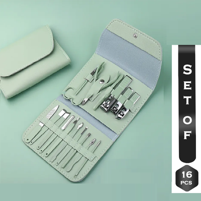 16pcs Stainless Steel Nail Cutter Tool Set_img_1