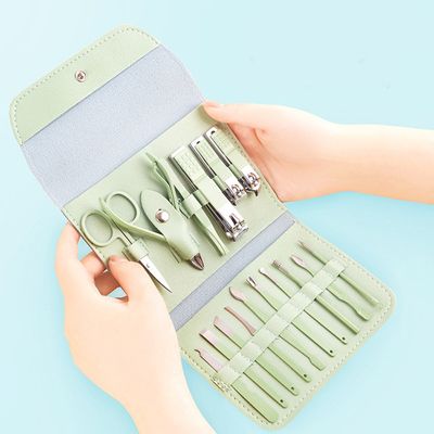 16pcs Stainless Steel Nail Cutter Tool Set_img_0