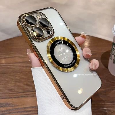 Gold Plating Anti Yellow MagSafe Hard Case_img_2