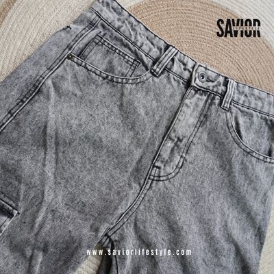 Light Ash 6 Pocket Baggy Pant_img_1