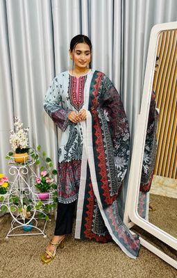 Graya Green x Merun Elegance Three Piece_img_1