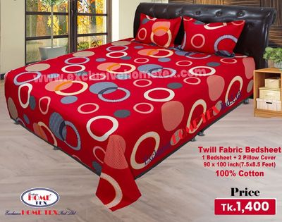 Twill Fabric Bedsheet_img_0