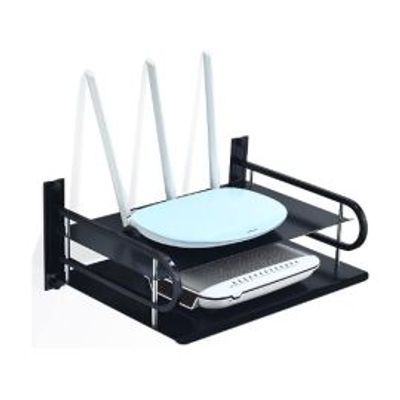 Metal Router Stand – Black_img_0