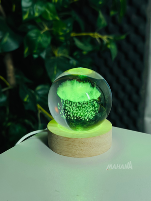 3D Crystal Ball – Rain Cloud (7 Color Base)_img_1