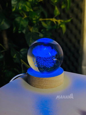 3D Crystal Ball – Rain Cloud (7 Color Base)_img_2