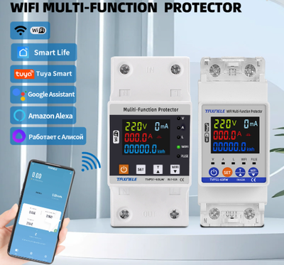Wi-Fi Voltage Protector – Smart Surge & Voltage Control Device_img_0