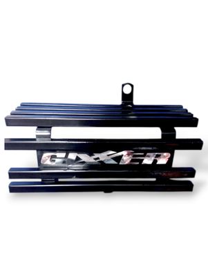 Premium 3D Logo Black Silencer Gourde For Suzuki Gixxer All Model_img_0