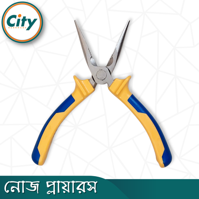 ৬ ইঞ্চি নোজ প্লাইয়ারস হেভি ডিউটি নিকেল ক্রোমিয়াম স্টিল পেশাদার মানের প্লাস_img_3
