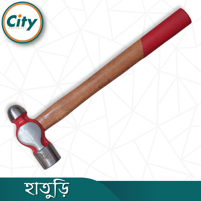 ২ পাউন্ড হাতুড়ি প্রিমিয়াম মানের হেভি কাজের হাতুড়ি কাঠের হ্যান্ডেল বলপিন হাতুড়_img_2