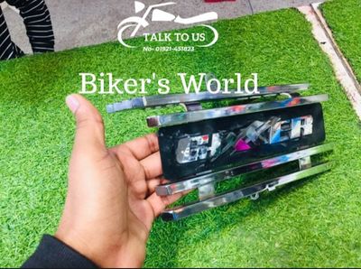 Premium Heavy SS Silencer Gourde For Suzuki Gixxer All Model_img_0