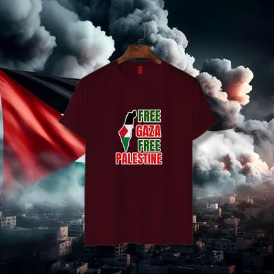 Free Palestine Cotton T-shirt_img_7