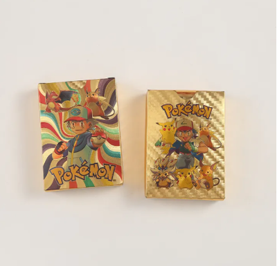 55 Pcs Pokemon Golden Cards Gold Foil Set English Version_img_7