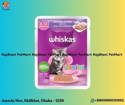 Whiskas Mackerel Pouch Junior Kitten Food_img_0