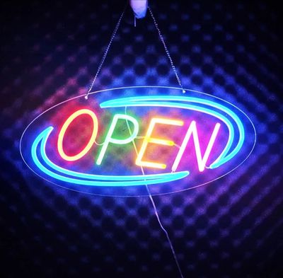 GearUP OPEN20R Neon Business Sign For Shop, Restaurant , Pharmacy, Cafe_img_0