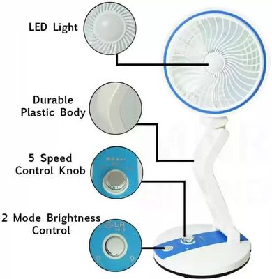 Rechargeable Folding Fan With LED Light (LR Fan)_img_3
