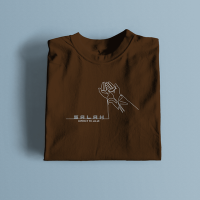 Salah Connect to Allah Premium T-Shirt_img_0