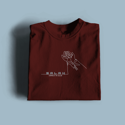 Salah Connect to Allah Premium T-Shirt_img_1