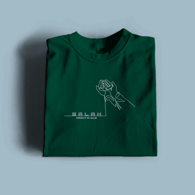 Salah Connect to Allah Premium T-Shirt_img_2