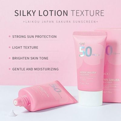 Laikou Japan Sakura Face Sunscreen SPF50 PA+++_img_2