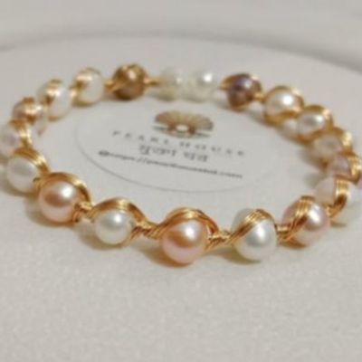 multicolor Pearl Adjustable bracelet_img_0