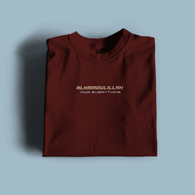 Alhamdulillah for Everything Premium Islamic T-Shirt_img_1