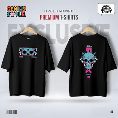 Cyber Punk Premium Drop Shoulder T-shirt - 53_img_0