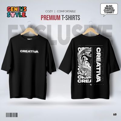 Creative Premium Drop Shoulder T-shirt - 60_img_0