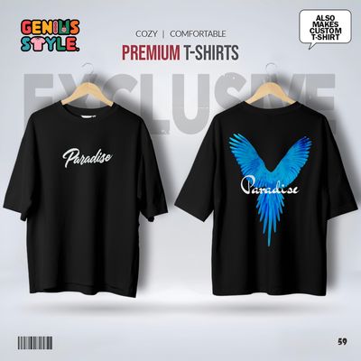 Paradise Super Premium Drop Shoulder T-shirt - 59